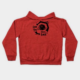 Love You to the Moon Kids Hoodie